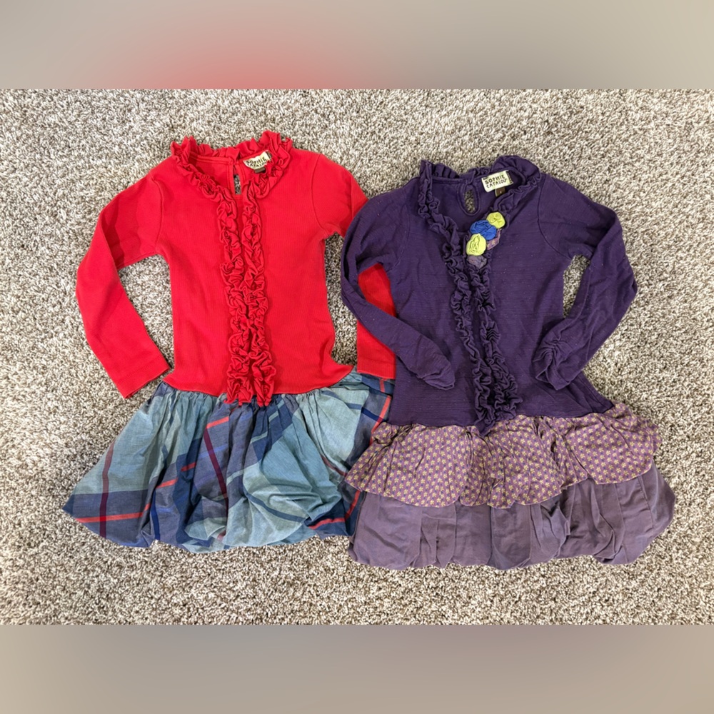 Sophie Catalou Ruffle Dresses